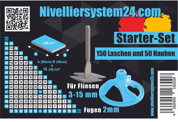 Video laden: Die innovative Fliesen Verlegehilfe von nivelliersystem24.com
